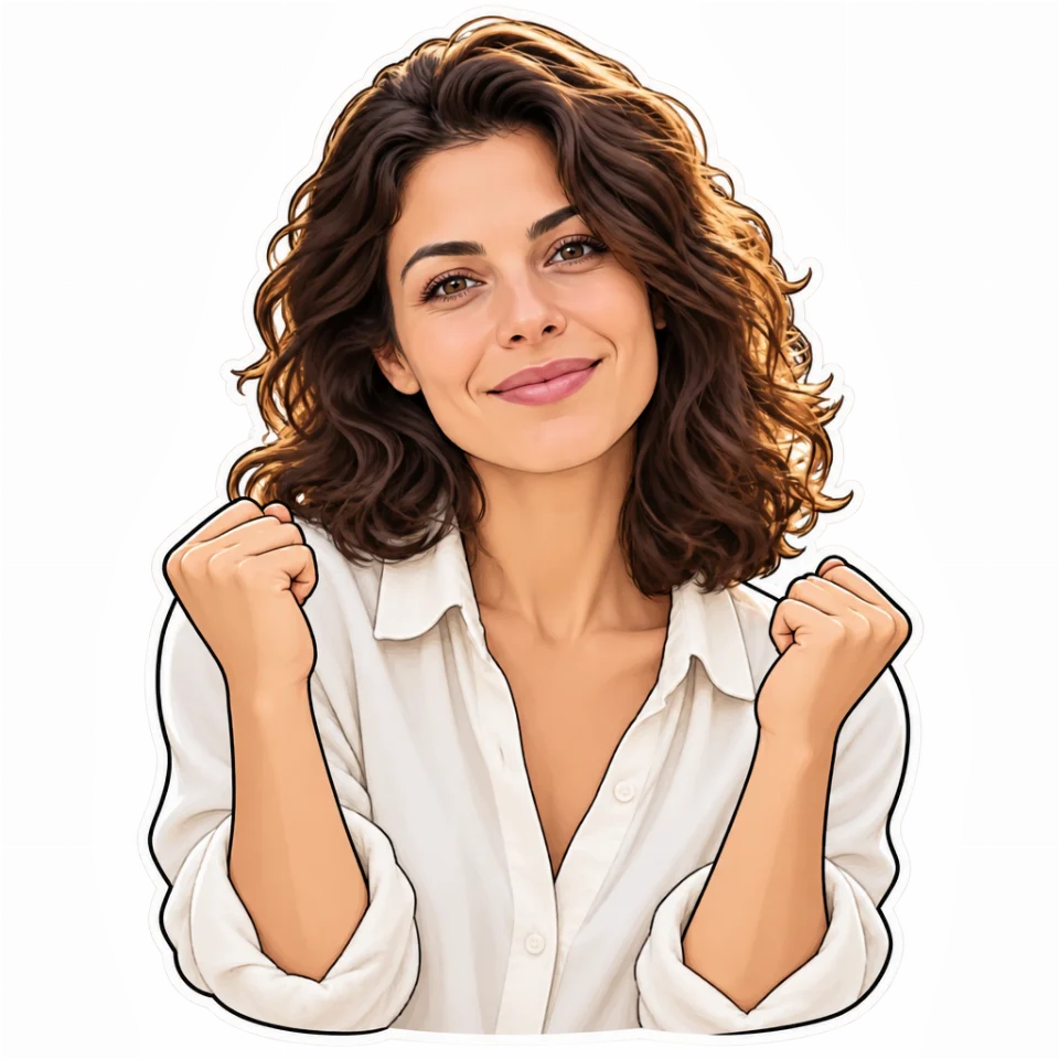 Maak een avatarsticker met transparante achtergrond